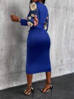 Rochie Midi Hande Albastra - imagine 2
