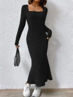Rochie Lunga Kami Neagra