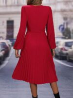 Rochie Midi Vera Rosie Plisata - imagine 2