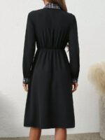 Rochie Midi Melodi Neagra - imagine 2