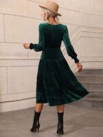Rochie Midi Nayeli Verde - imagine 2