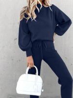 Compleu Dama Albisa Bleumarin - imagine 3