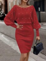 Rochie Midi Tricotata Camilla Rosie