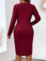Rochie Midi Donila Grena - Marimi Mari - imagine 2
