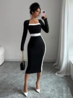 Rochie Midi Iris Neagra