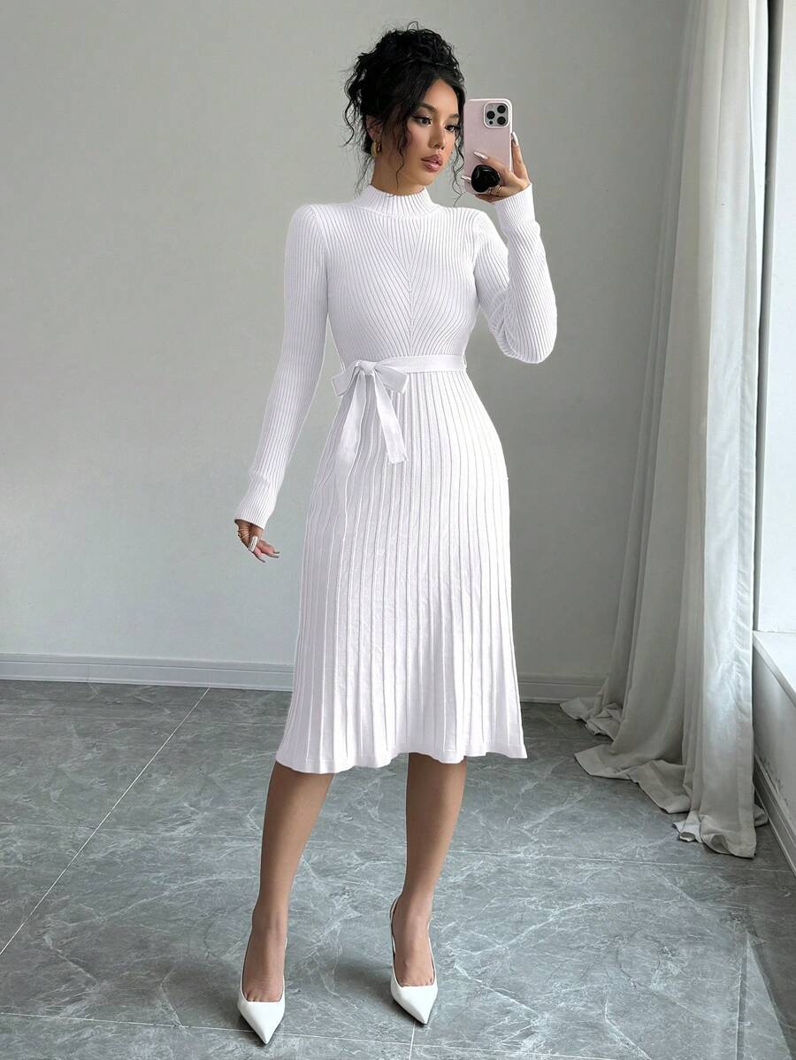 Melvyn 1 Rochie Scurta Tricotata Melvyn Alba - imagine 1