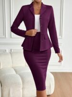 Compleu cu Fusta Scurta Sophi Violet