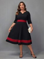 Rochie Scurta Ariela Neagra - Marimi Mari