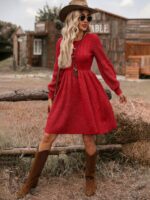 Rochie Scurta Tricotata Esmeralda Rosie