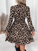 Rochie Scurta Kendell cu Animal Print - imagine 2