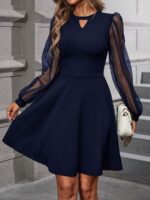 Rochie Scurta Sutton Bleumarin