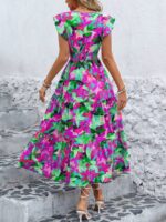 Rochie Midi Alora Multicolora - imagine 2