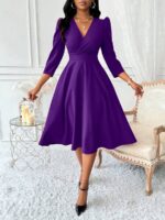 Rochie Midi Linna Violet