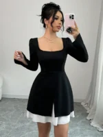 Rochie Scurta Amedeea Neagra