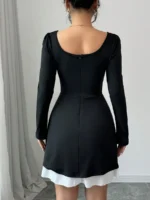 Rochie Scurta Amedeea Neagra - imagine 2