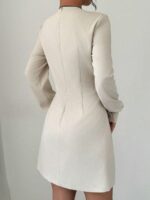 Rochie Scurta North Crem - imagine 2