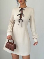 Rochie Scurta North Crem