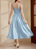 Rochie Midi Beatrice Bleu - imagine 2