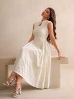 Rochie Midi Jimio Alba