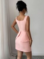 Rochie Scurta Tunes Roz - imagine 2