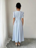 Rochie Midi Cenna Bleu - imagine 2