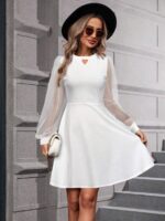 Rochie Scurta Violeta Alba