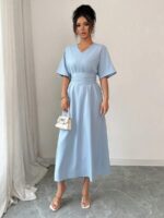 Rochie Midi Anthea Bleu