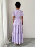 Rochie Lunga Adalena Lila - imagine 2