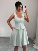 Rochie Scurta Elvira Vernil