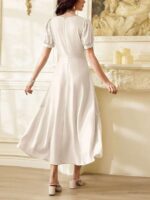 Rochie Midi Leblanc Crem - imagine 2