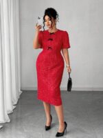Rochie Midi Ceres Rosie - Marimi Mari