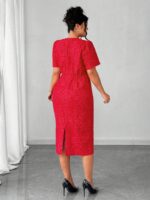 Rochie Midi Ceres Rosie - Marimi Mari - imagine 2