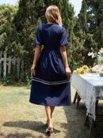 Rochie Midi Nelmo Bleumarin - imagine 2