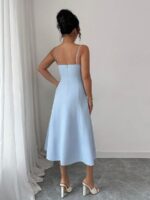 Rochie Midi Helina Bleu - imagine 2