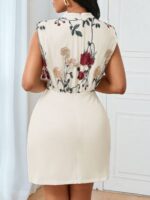 Rochie Scurta Alaina Crem - imagine 2
