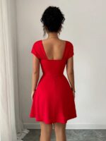 Rochie Scurta Mascha Rosie - imagine 2