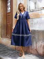 Rochie Midi Nelmo Bleumarin