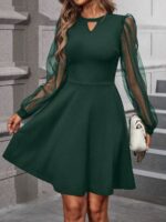Rochie Scurta Asmina Verde