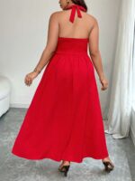 Rochie Lunga Sorina Rosie - Marimi Mari - imagine 2