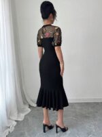 Rochie Midi Clara Neagra - imagine 2