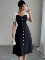 Rochie Midi Urania Neagra