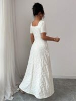 Rochie Lunga Missa Alba - imagine 2