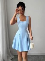 Rochie Scurta Yoneta Bleu