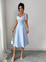 Rochie Midi Jana Bleu