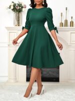 Rochie Scurta Daria Verde - imagine 3
