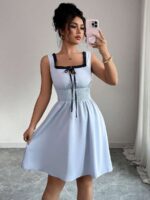 Rochie Scurta Gomo Bleu