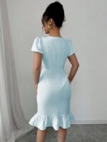 Rochie Scurta Ania Bleu - imagine 2