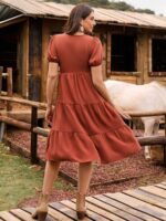Rochie Midi Richa Maro - imagine 2