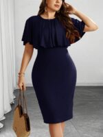 Rochie Midi Arneva Bleumarin