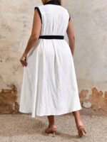 Rochie Lunga Edite Alba - Marimi Mari - imagine 2